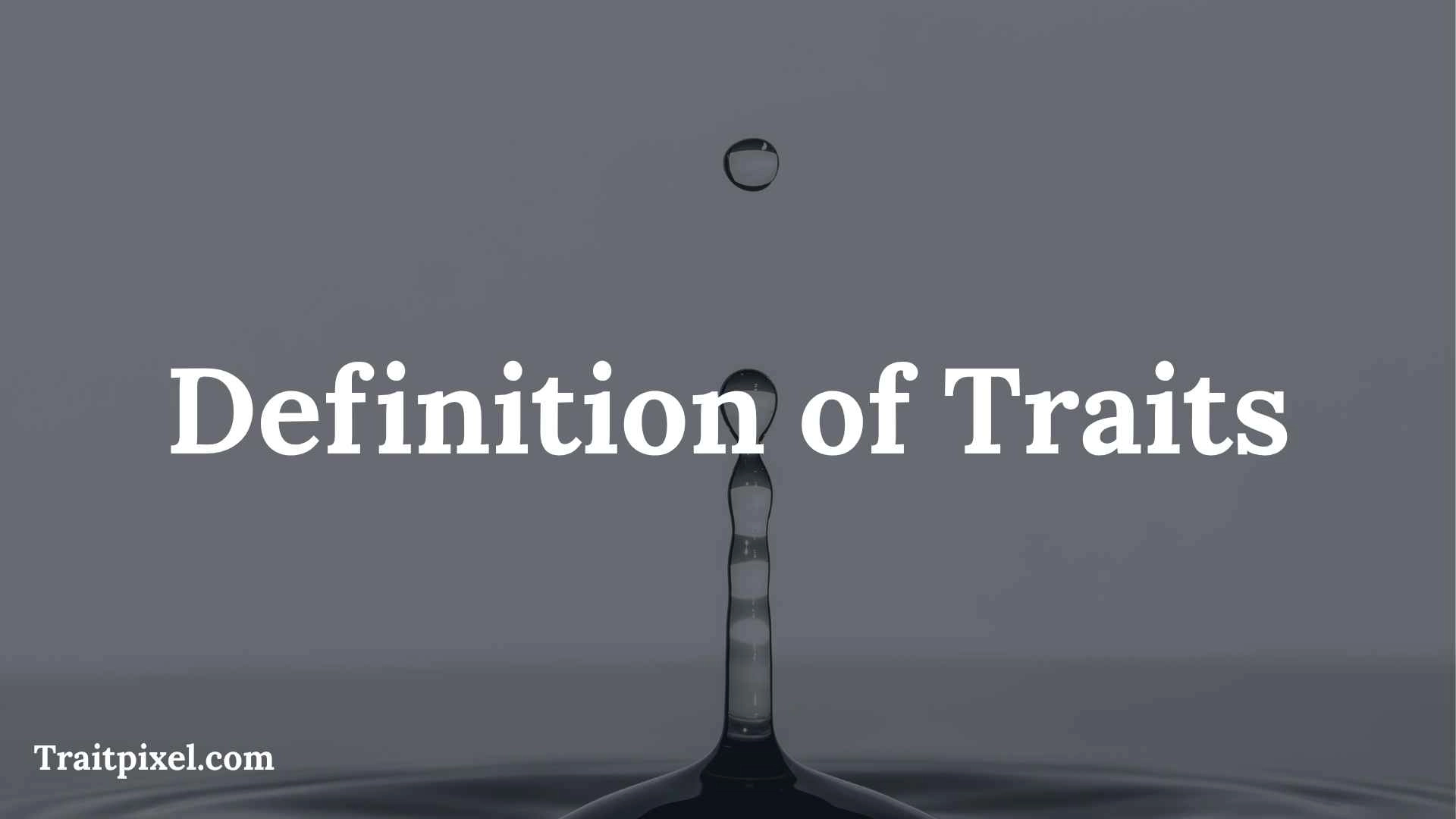 Definition of Traits: Meaning, Types, Examples, and How Traits Shape Behavior